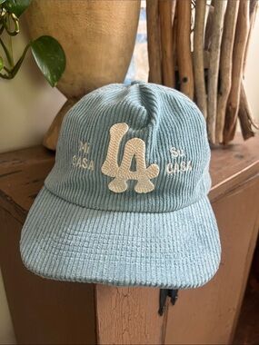 Good Quality Human MI CASA SU CASA Unstructured Corduroy Hat Cap Baby Blue Adult
